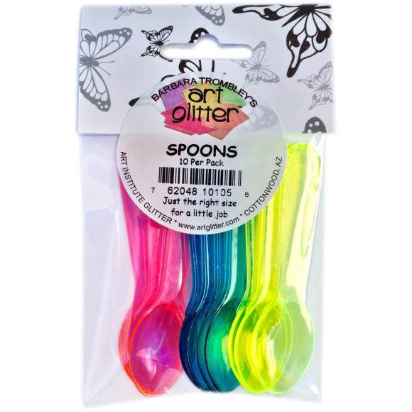 Art Institute Glitter - Art Glitter Spoons (10pcs)