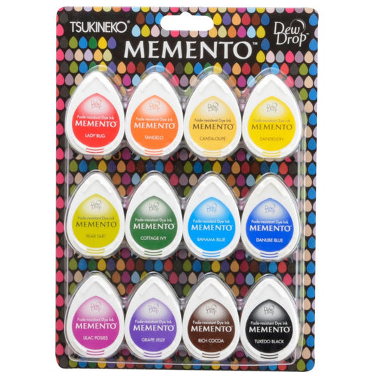 Tsukineko - Memento Dew Drops Gum Drops (12pcs)