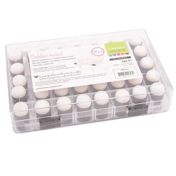Vaessen Creative - Dauber Round  (40pcs)
