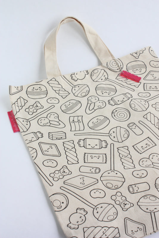 zipper pouch - happiness is a pouch full of stamps