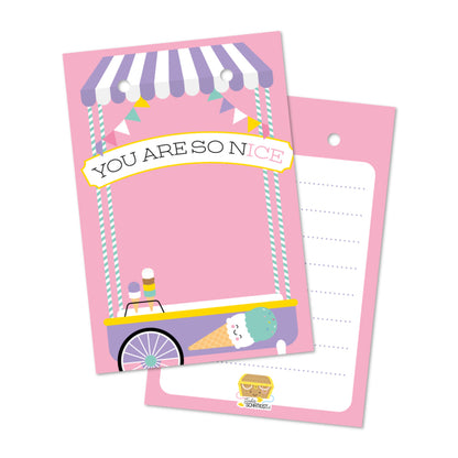 Studio Schatkist - Acrylic (Key) Charm With Card You Are So (N)Ice