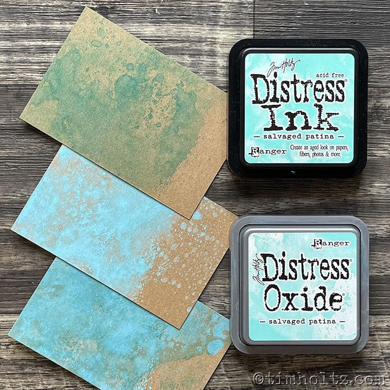 Ranger - Tim Holtz Distress® Oxide® Ink Pad  Salvaged Patina