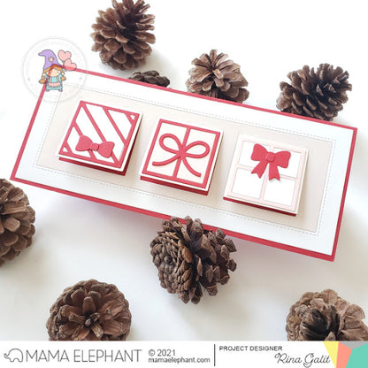Mama Elephant - Slim Peeking Presents - Creative Cuts