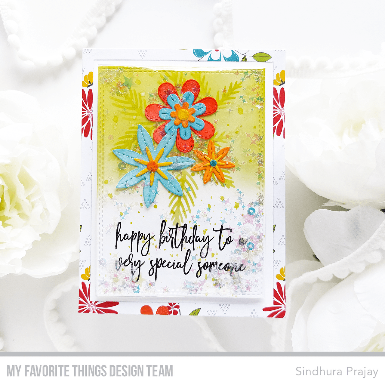 My Favorite Things - DBD Stitched Wildflowers Die-Namics