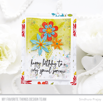 My Favorite Things - DBD Stitched Wildflowers Die-Namics
