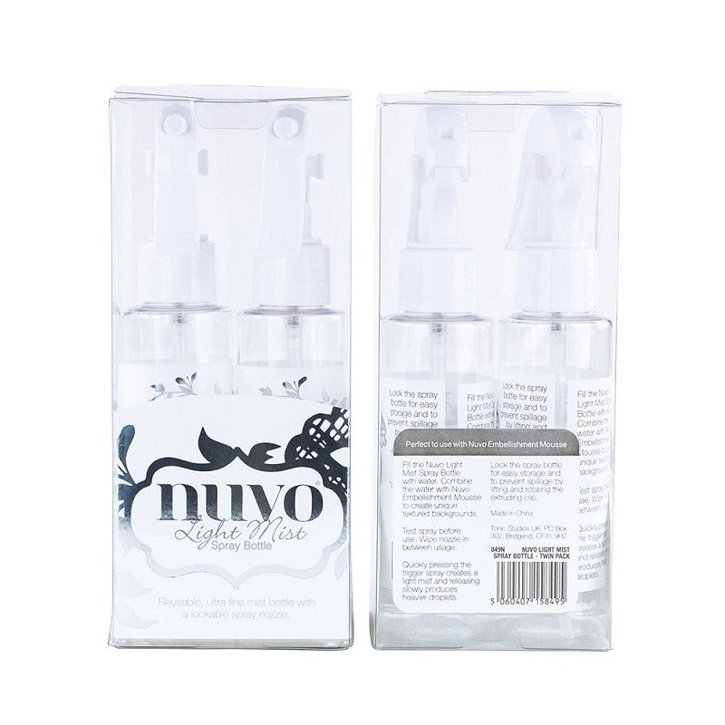 Tonic Studios - Nuvo Light Mist Spray Bottle (2pcs)