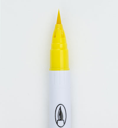 Kuretake - ZIG CLEAN COLOR Real Brush Yellow (050)