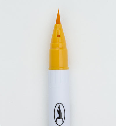 Kuretake - ZIG CLEAN COLOR Real Brush Bright Yellow (052)