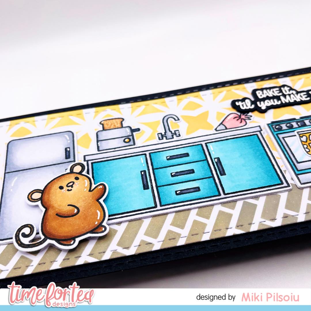 SET DEAL: Time For Tea Designs - Baked With More Love Clear Stamp Set