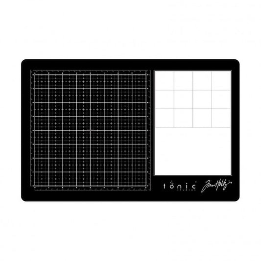 Tonic Studio's - Tim Holtz® Travel Glass Media Mat Right Handed