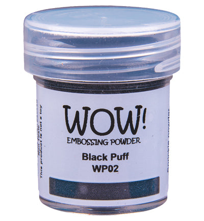 WOW! - Embossing Powder Black Puff Ultra High
