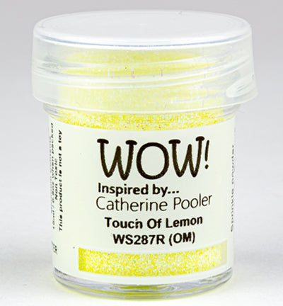WOW! - Embossing Powder Touch of Lemon *Catherine Pooler*
