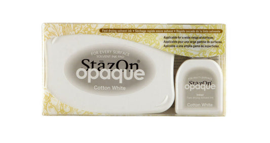 Tsukineko - StazOn Opaque Ink Cotton White