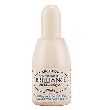 Tsukineko - Brilliance Moonlight White Re-Inker