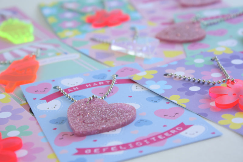 Studio Schatkist - Acrylic (Key) Charm With Card You Are a Diamond
