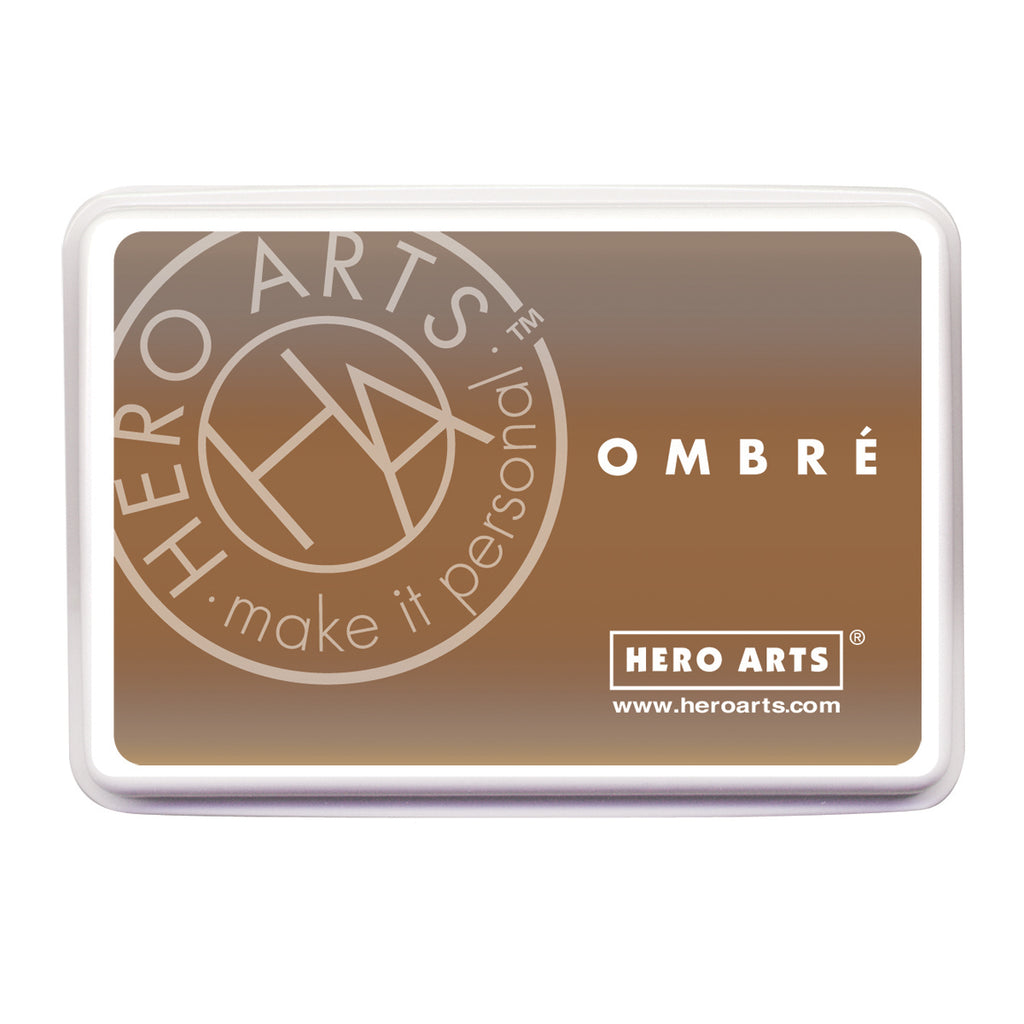 Hero Arts - Ombre Ink Pad - Sand To Chocolate Brown