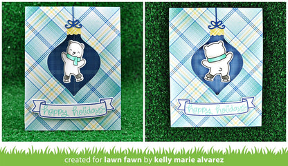 Lawn Fawn - Stitched Ornaments