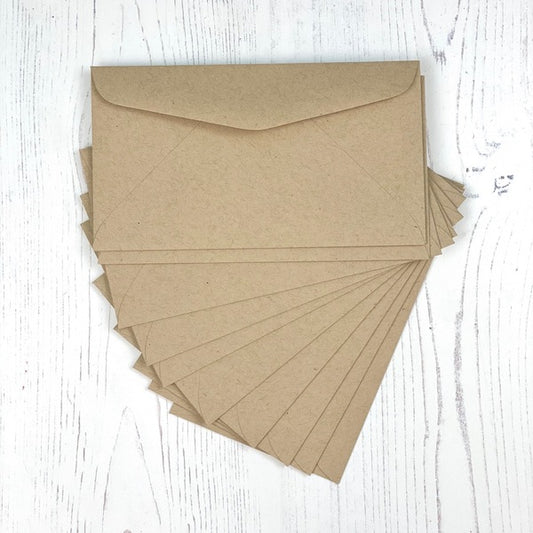 Taylored Expressions - Mini Slim Envelopes - Toffee (50pcs)