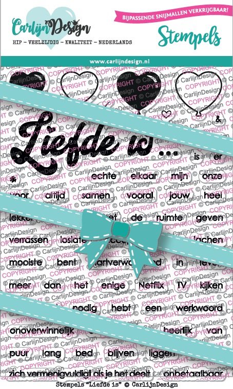 SET DEAL: CarlijnDesign - Liefde is (NL)