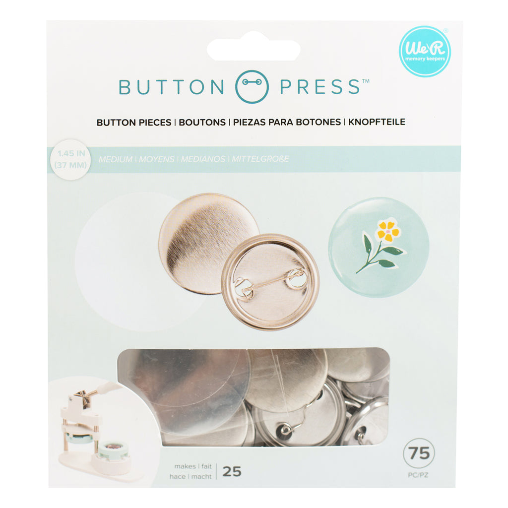 We R Makers - Button Press Refill Pack Medium (37mm)