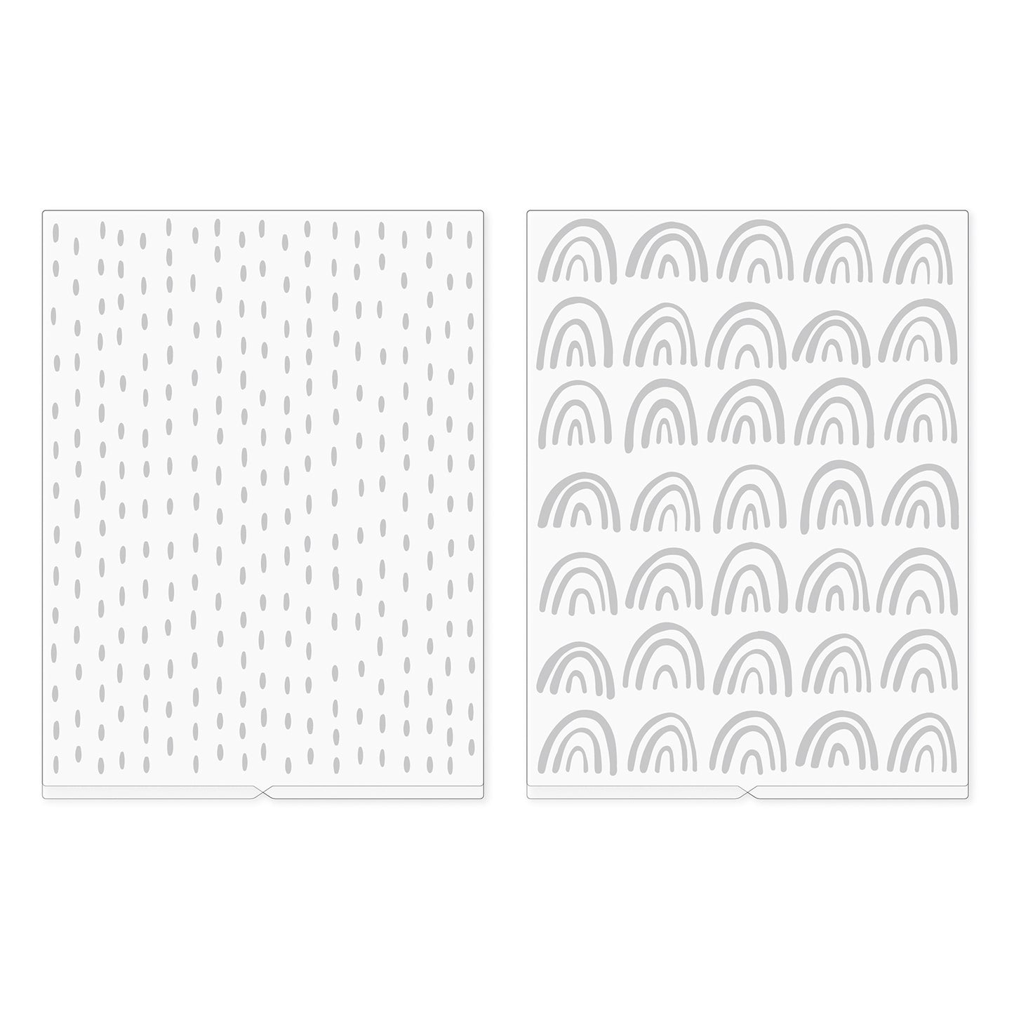 We R Makers - Amy Tangerine Revolution Embossing Folder (2pcs)