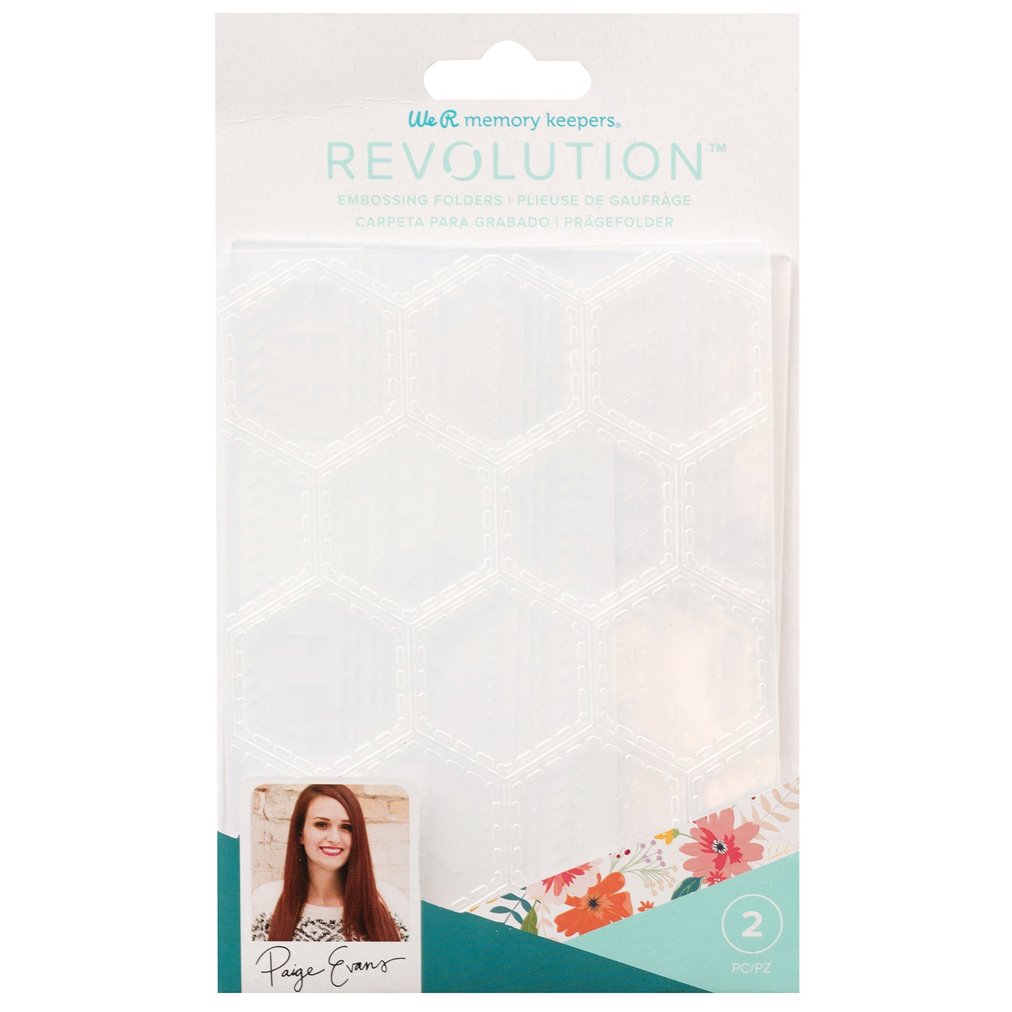We R Makers - Paige Evans Revolution Embossing Folder (2pcs)
