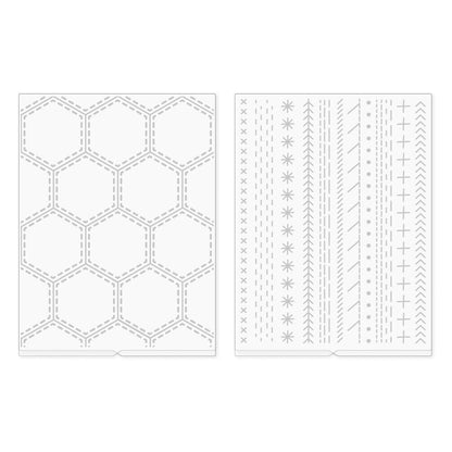 We R Makers - Paige Evans Revolution Embossing Folder (2pcs)