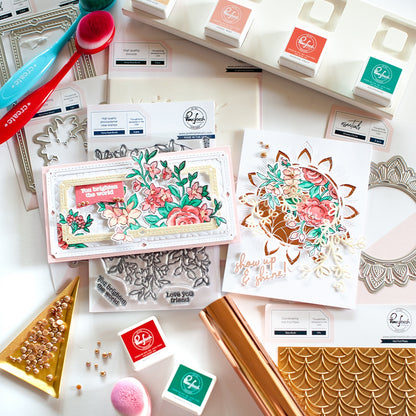SET DEAL: Pinkfresh Studio - Fancy Rose Bunch
