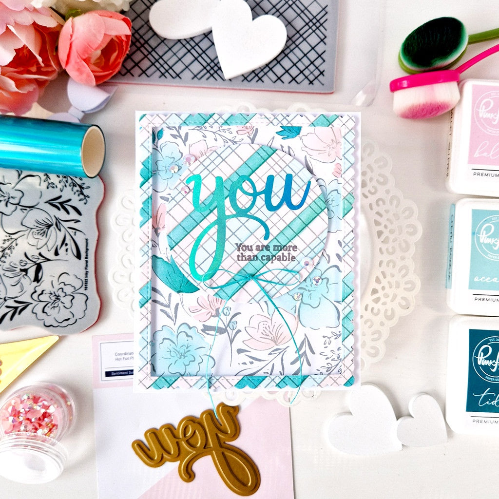 Pinkfresh Studio - You Hot Foil Plate