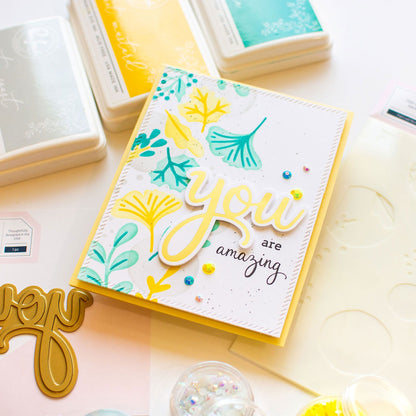 Pinkfresh Studio - You Hot Foil Plate