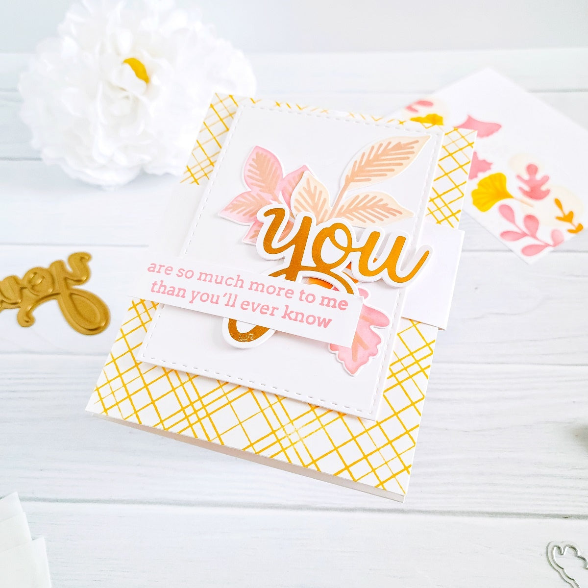 Pinkfresh Studio - You Hot Foil Plate