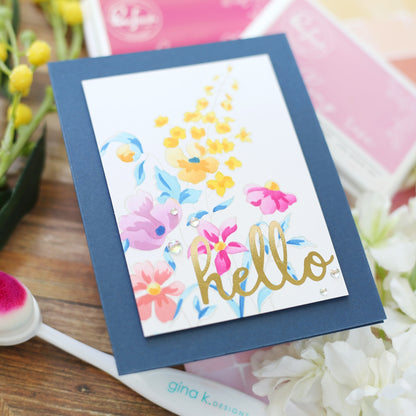 Pinkfresh Studio - Happy Dance Coloring Stencils (6pcs)