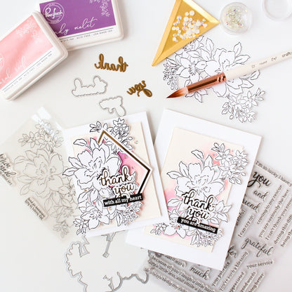 Pinkfresh Studio - Thank You Hot Foil Plate