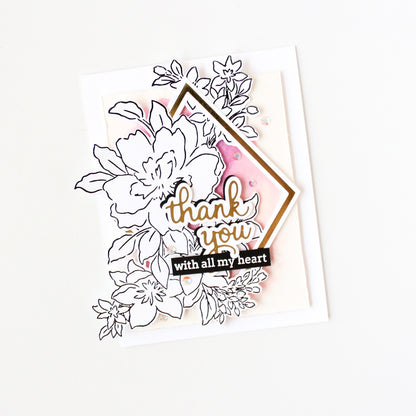 Pinkfresh Studio - Thank You Hot Foil Plate