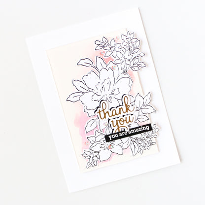 Pinkfresh Studio - Thank You Hot Foil Plate