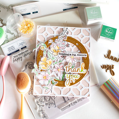 Pinkfresh Studio - Thank You Hot Foil Plate