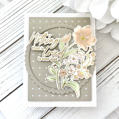 Pinkfresh Studio - With Sympathy Hot Foil Plate