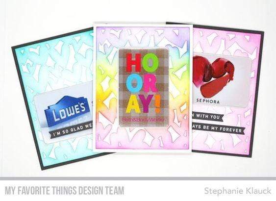My Favorite Things - Gift Card Window & Frame Die-Namics
