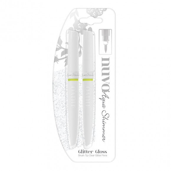 Tonic Studios - Nuvo Aqua Shimmer Clear Glitter Brush Tip Pen