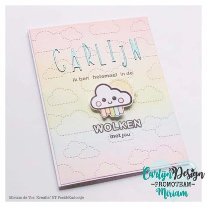 *Cloud9 Crafts & CarlijnDesign - In de wolken Stempels (In the clouds) Limited Edition