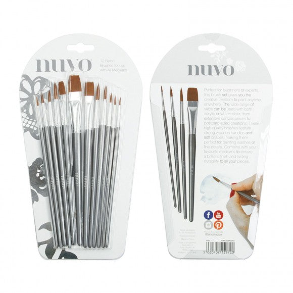 Tonic Studio's - Nuvo Paint Brush Set (12pcs)