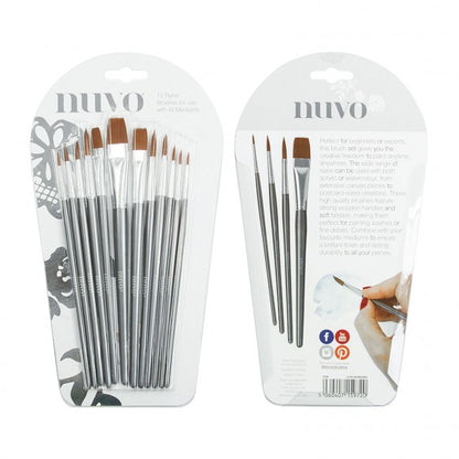 Tonic Studio's - Nuvo Paint Brush Set (12pcs)
