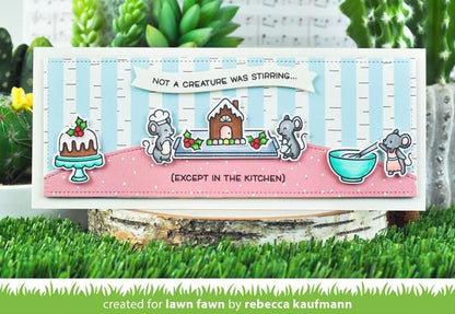 Lawn Fawn - a Creature Was Stirring