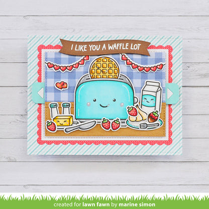 Lawn Fawn - A Waffle Lot
