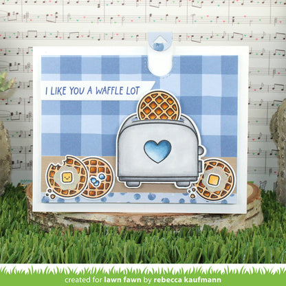 Lawn Fawn - A Waffle Lot