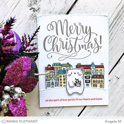 Mama Elephant - Merry Christmas Wishes