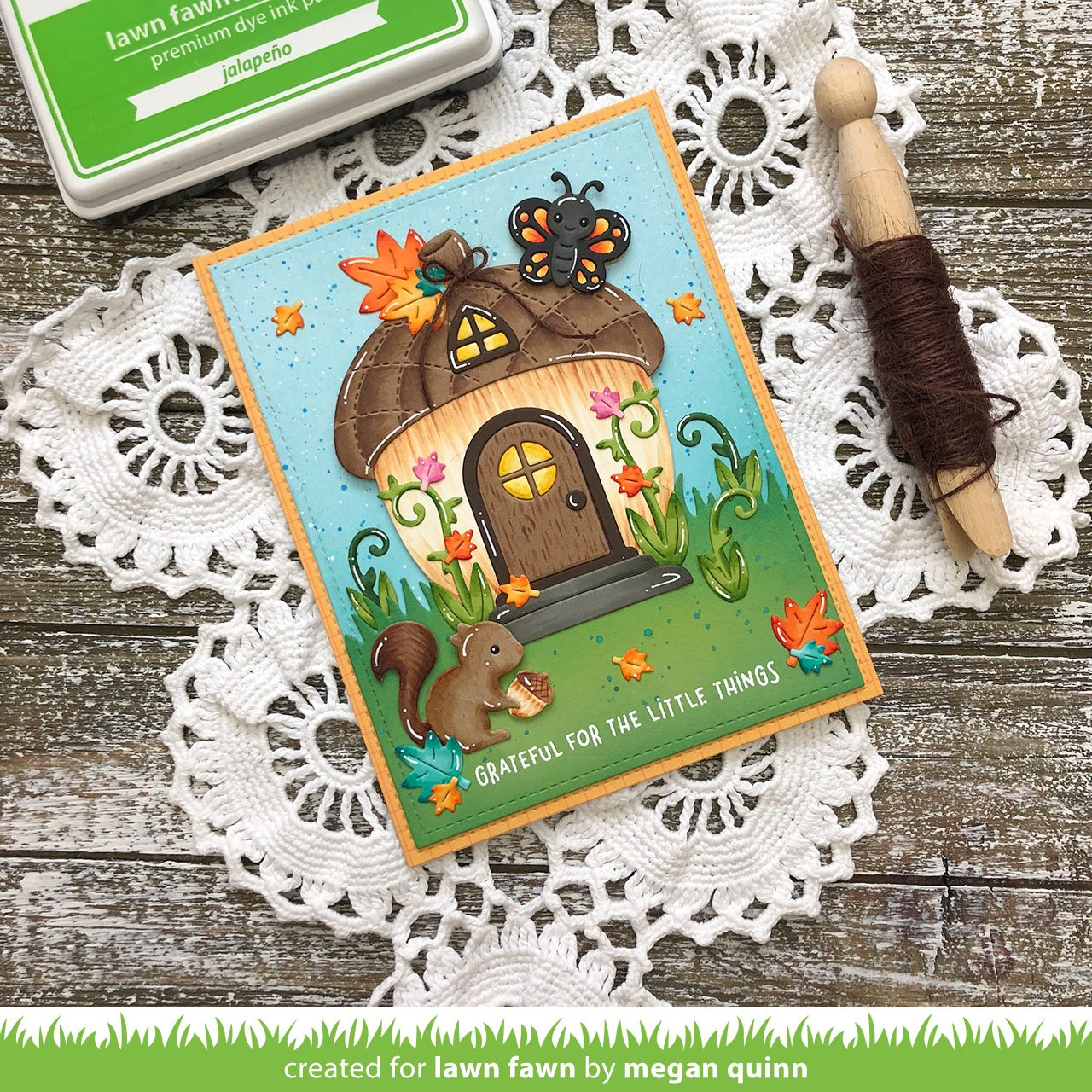 Lawn Fawn - Acorn House