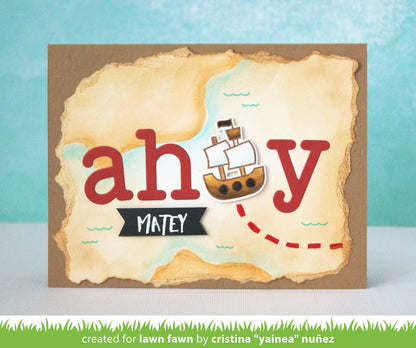 Lawn Fawn - Ahoy, Matey