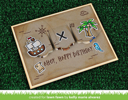 Lawn Fawn - Stitched Trails