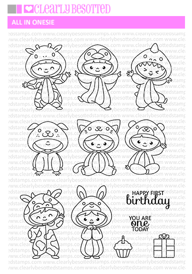 Clearly Besotted - All In Onesie